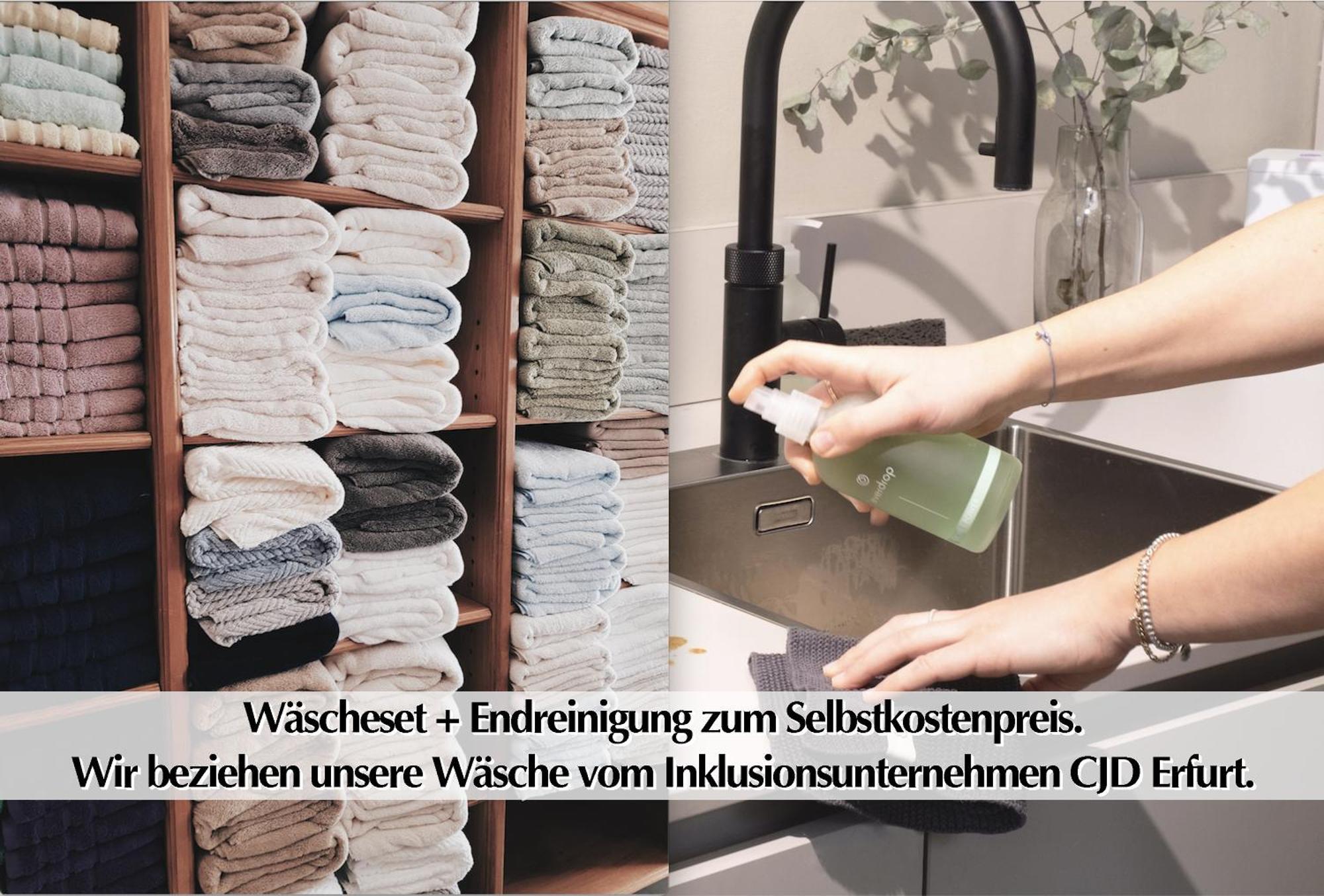 80M2 3R Wohnung Mit Privatem Parkplatz, Kingsize Betten, Smart-Tv, Etc エアフルト エクステリア 写真
