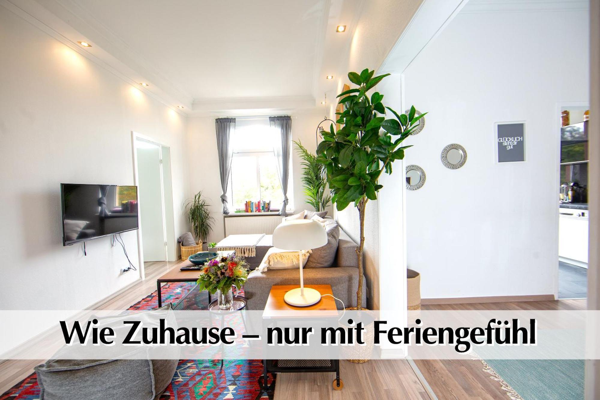 80M2 3R Wohnung Mit Privatem Parkplatz, Kingsize Betten, Smart-Tv, Etc エアフルト エクステリア 写真